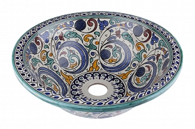 Hafi - Keramik-Waschbecken mit Marokko