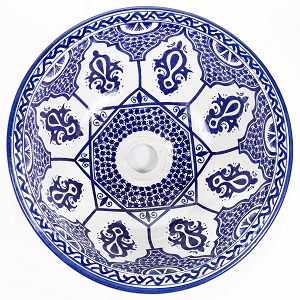 Saba - Marokkanische Keramik Waschbecken