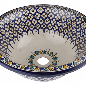 Tefeza - Marokkanische Keramik-Waschbecken